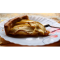 Фото Песочный пирог с яблоками под медовой корочкой
