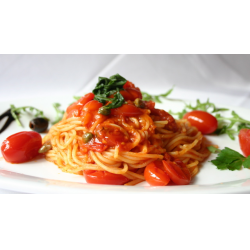 Рецепт: Спагетти с томатным соусом