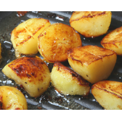 Рецепт: Жареный картофель молодой