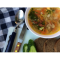 Фото Суп овощной с красной фасолью