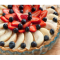 Фото Быстрый торт с заварным кремом и фруктами
