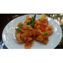 Рецепт: Лечо из болгарского перца и помидоров