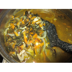 Рецепт: Суп из водорослей
