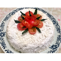 Рецепт: Творожно-кабачковый торт