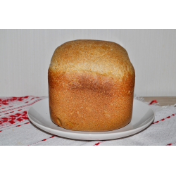 Рецепт: Хлеб на ржаной закваске из двух видов муки