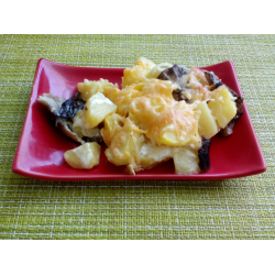 Рецепт: Запеканка с грибами и картофелем