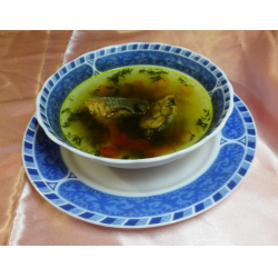 Рецепт: Рыбный суп из горбуши