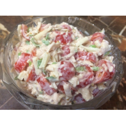 Рецепт: Диетический салат из филе индейки
