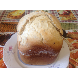 Рецепт: Хлеб домашний с семенами льна, кунжута