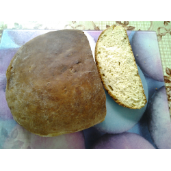 Рецепт: Пшеничный хлеб на пшеничной закваске