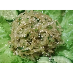 Рецепт: Салат с редькой и огурцом