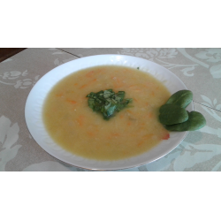 Рецепт: Гороховый суп для поста