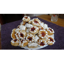 Рецепт: Печенье ореховое на домашнем смальце