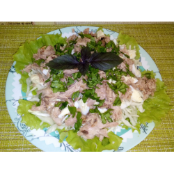 Рецепт: Салат "Зеленое море"