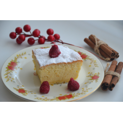 Рецепт: Японский хлопковый спонж-кейк "Japanese Cotton Sponge Cake"