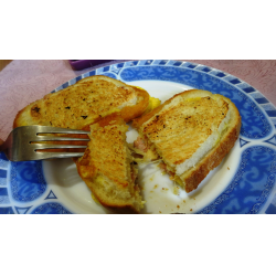 Рецепт: Сэндвич на сухой сковороде
