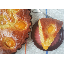 Рецепт: Творожный пирог с джемом