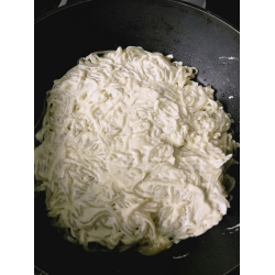 Рецепт: Спагетти с чесноком и майонезом