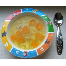 Рецепт: Детский суп "Алфавит"