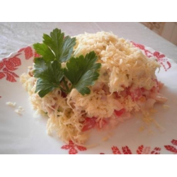 Рецепт: Салат из куриной грудки с овощами