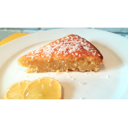 Рецепт: Лимонно-кокосовый пирог