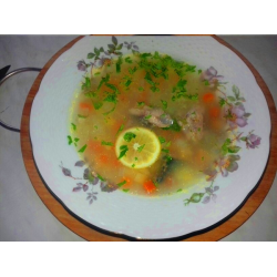 Рецепт: Вкусный рыбный суп из консервы скумбрия