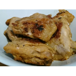 Рецепт: Куриные бедра с горчицей