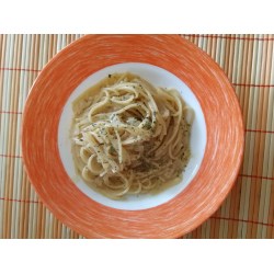 Рецепт: Спагетти с луковым соусом