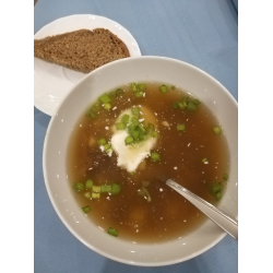 Рецепт: Грибной суп из сухих белых грибов
