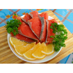 Рецепт: Красная рыба соленая