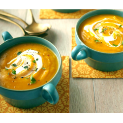 Рецепт: Острый суп из тыквы