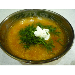 Рецепт: Суп томатный с рисом по-литовски