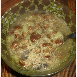 Рецепт: Грибной суп с лисичками