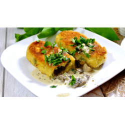 Рецепт: Картофельные зразы с грибами