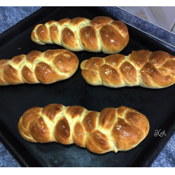 Рецепт: Хлеб Хала-косичка