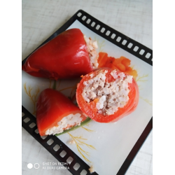 Рецепт: Фаршируем перчик в томатном соусе