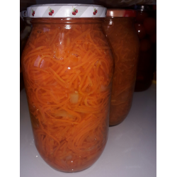 Рецепт: Консервированная морковь в томатном соке на зиму