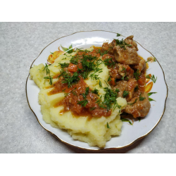 Свинина, тушеная с овощами на сковороде: рецепт с фото пошагово