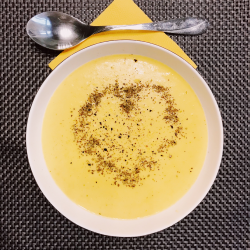Рецепт: Кукурузный суп-пюре со сливками