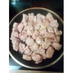 Рецепт: Жареный свиной карбонат на сковородке