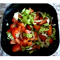 Фото Салат из помидор и листового салата