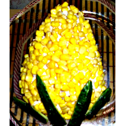 Рецепт: Салат "Кукурузные поля"