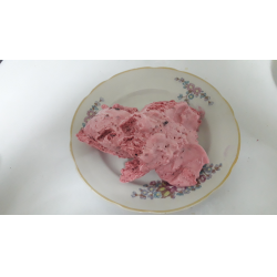 Рецепт: Белкова ягодное заварное мороженное