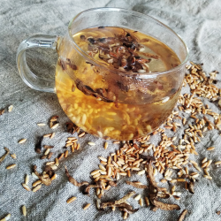 Рецепт: Китайский имбирно-рисовый чай