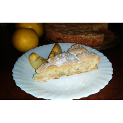 Рецепт: Пирог с яблоками и бананом