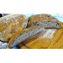 Рецепт: Хлеб из ржаной муки с кориандром