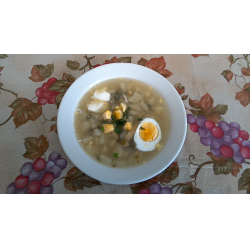 Рецепт: Суп из топинамбура и крапивы