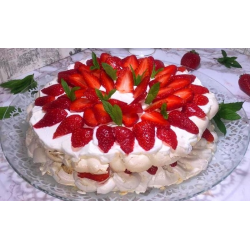 Рецепт: Торт-безе, десерт Анна Павлова!