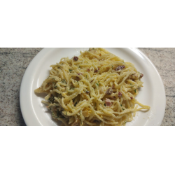 Рецепт: Итальянское блюдо из макарон карбонара