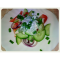 Фото Салат из свежих овощей с йогуртовой заправкой